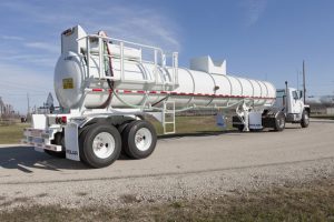 Rubber Lined Tank Trailer