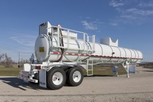 Rubber Lined Tank Trailer